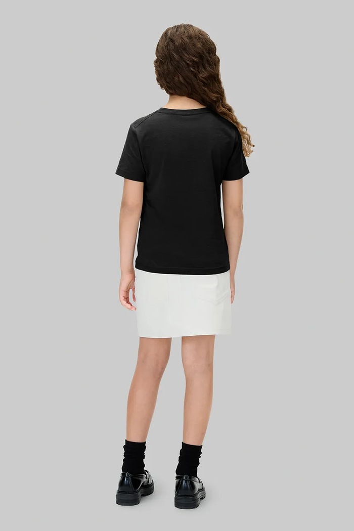 Calvin Klein Jeans t-shirt bawełniany dziecięcy IU0IU00715.104.116.PPY2 czarny