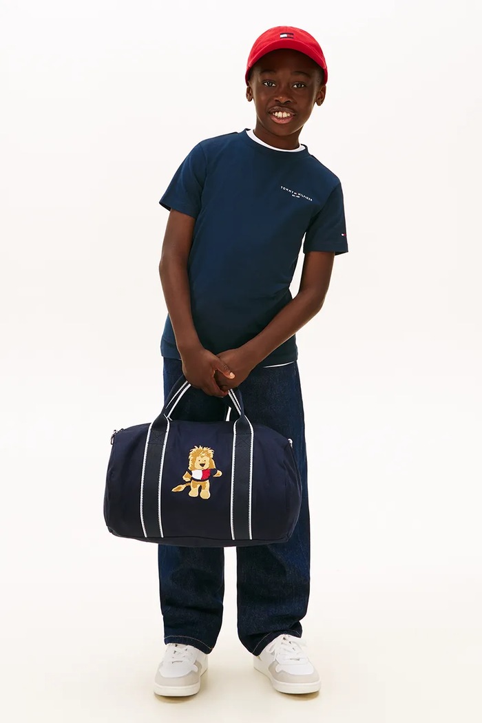 Fiú Tommy Hilfiger gyerek pamut póló KS0KS00661.74.122.PPY2 sötétkék