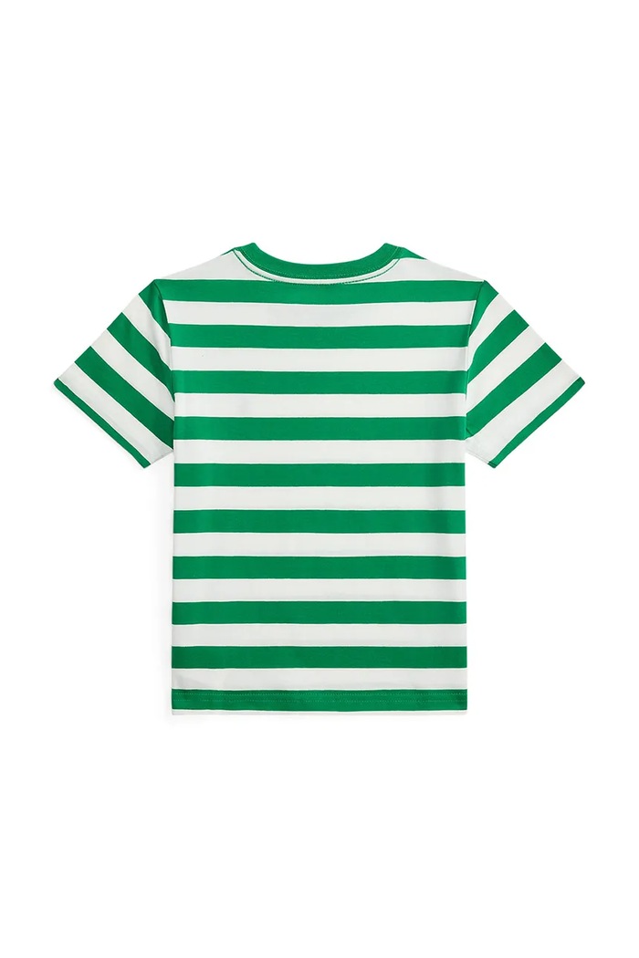 Dětské bavlněné tričko Polo Ralph Lauren 322A95726002 zelená SS26