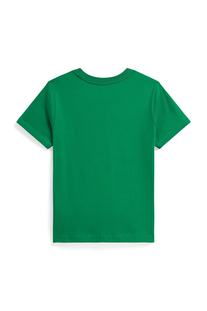 Polo Ralph Lauren t-shirt bawełniany dziecięcy 322A96607001 zielony SS26