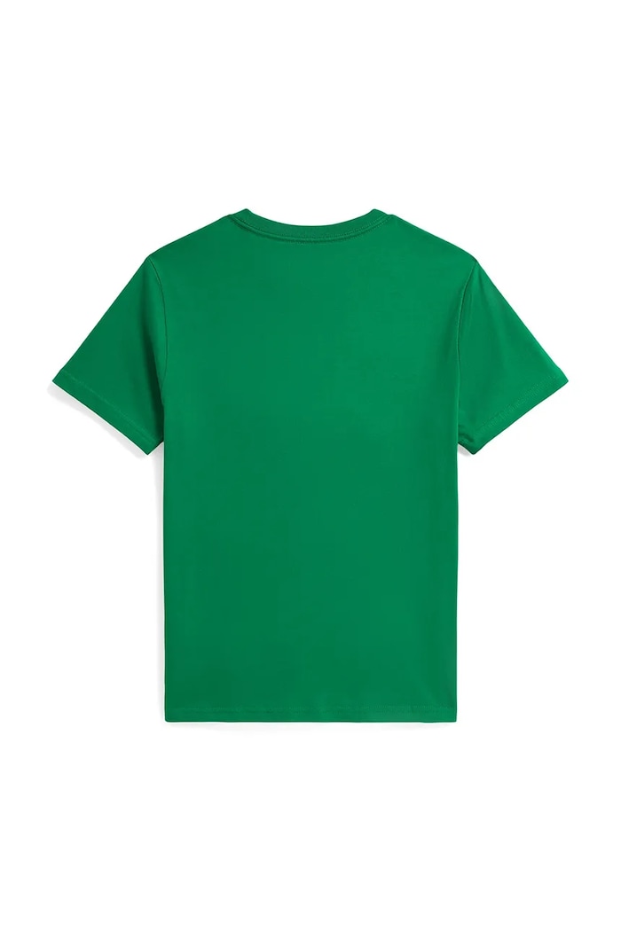 Polo Ralph Lauren t-shirt bawełniany dziecięcy 323A96607001 zielony SS26