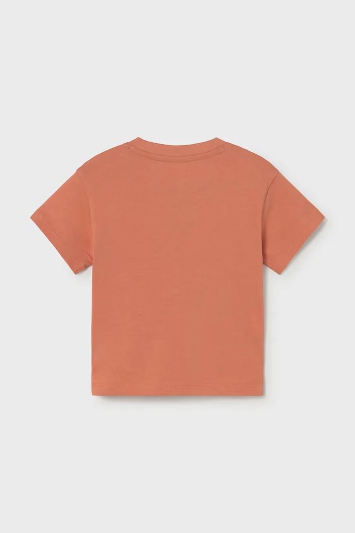 Mayoral tricou de bumbac pentru copii 1008.3F.Baby.PPY2 portocaliu SS26