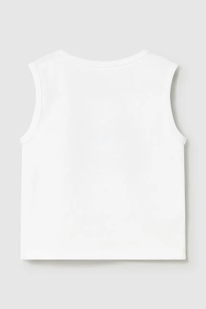 Mayoral tricou copii 1018.3D.Baby.PPY2 alb SS26