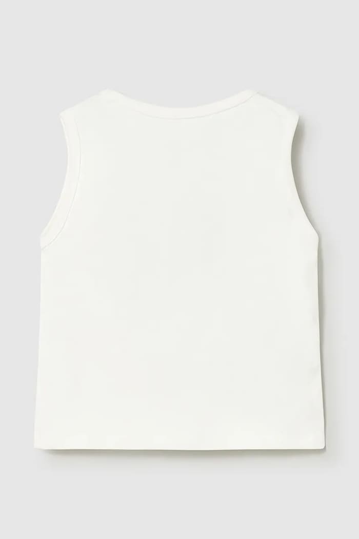 Mayoral tricou copii 1018.3D.Baby.PPY2 alb SS26