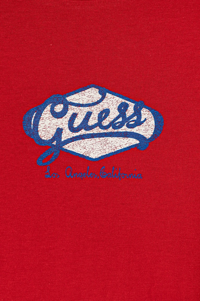 Fiú Guess gyerek pamut póló L6RI02.K8HM4.PPY2 piros