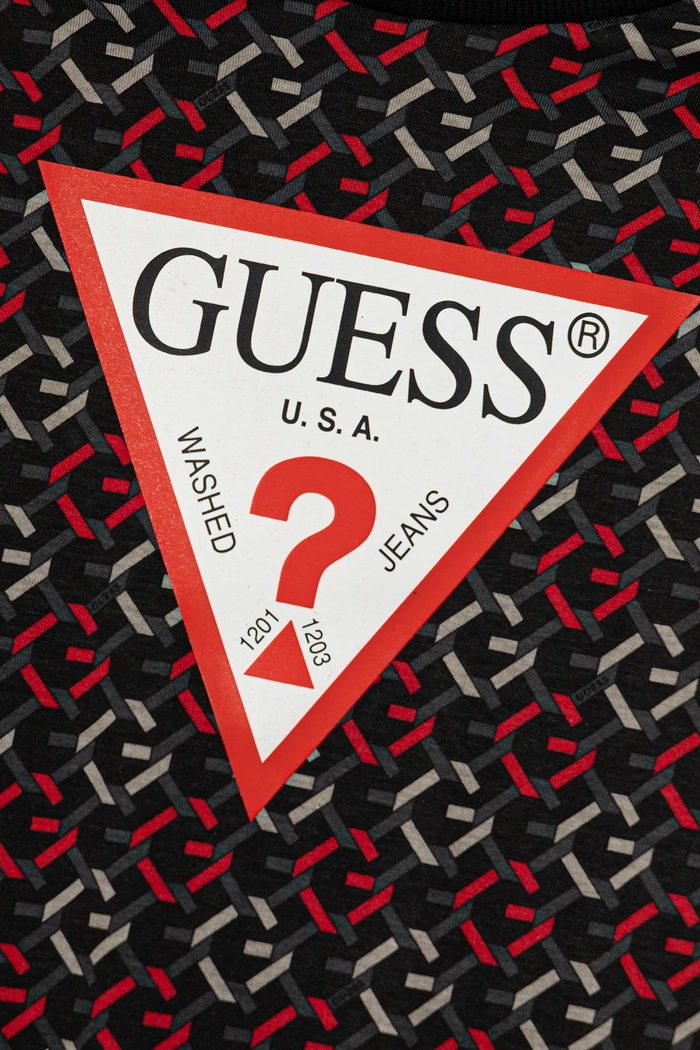 Fiú Guess gyerek pamut póló L6RI03.K8HM4.PPY2 fekete
