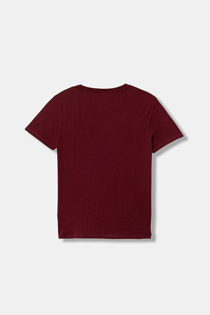 Guess gyerek pamut póló L6RI13.K8HM4.PPY2 burgundia SS26