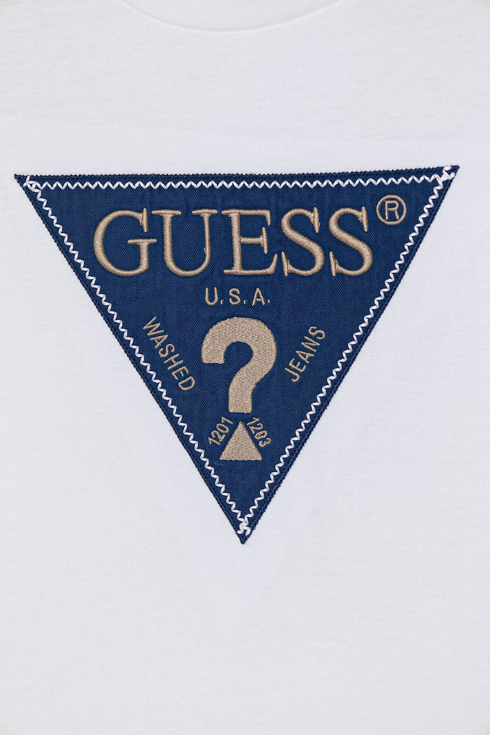Băieți Guess tricou pentru copii, din bumbac L6RI15.K8HM4.PPY2 alb
