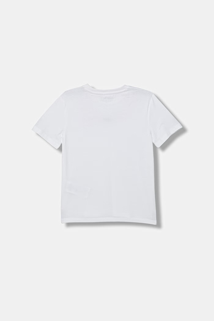 Bavlnené elegantné tričko Guess L6RI26.K8HM4.PPY2 biela SS26