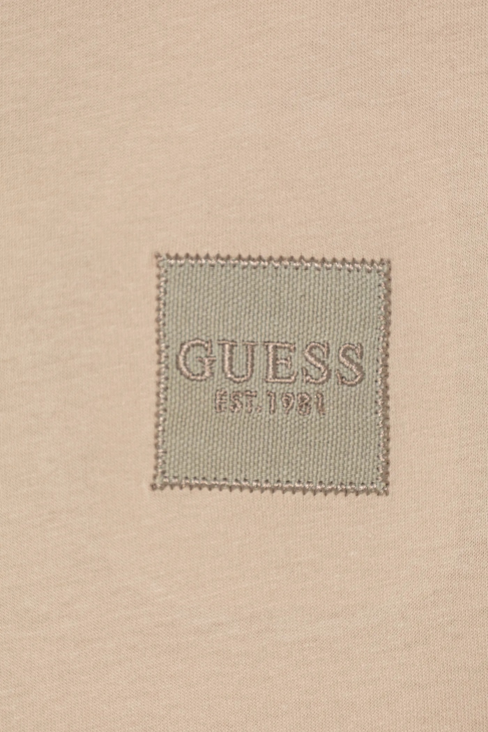 Chłopiec Guess t-shirt bawełniany lounge L6RI26.K8HM4.PPY2 beżowy