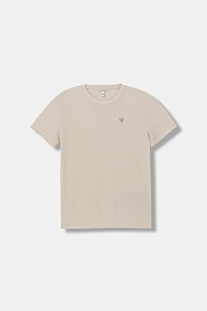 Detské tričko Guess s elastanom béžová L6RI28.KCWO2.PPY2