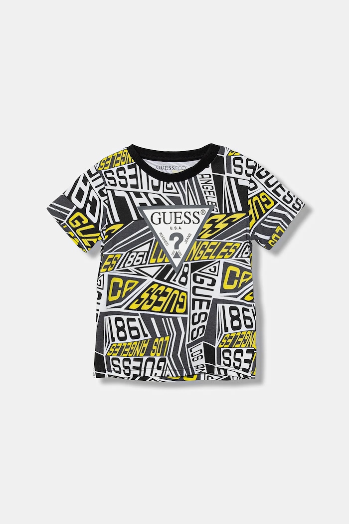 Guess pamut póló pamut szürke N6RI04.K8HM4.PPY2
