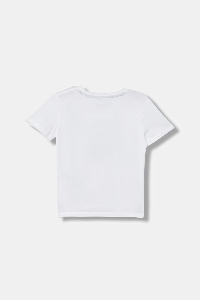 Dětské bavlněné tričko Guess N6RI18.K8HM4.PPY2 bílá SS26