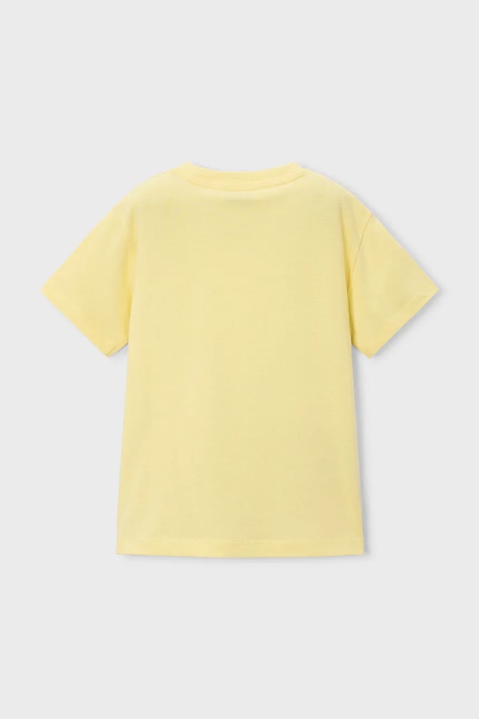Mayoral tricou de bumbac pentru copii 3080.5J.Mini.PPY2 galben SS26