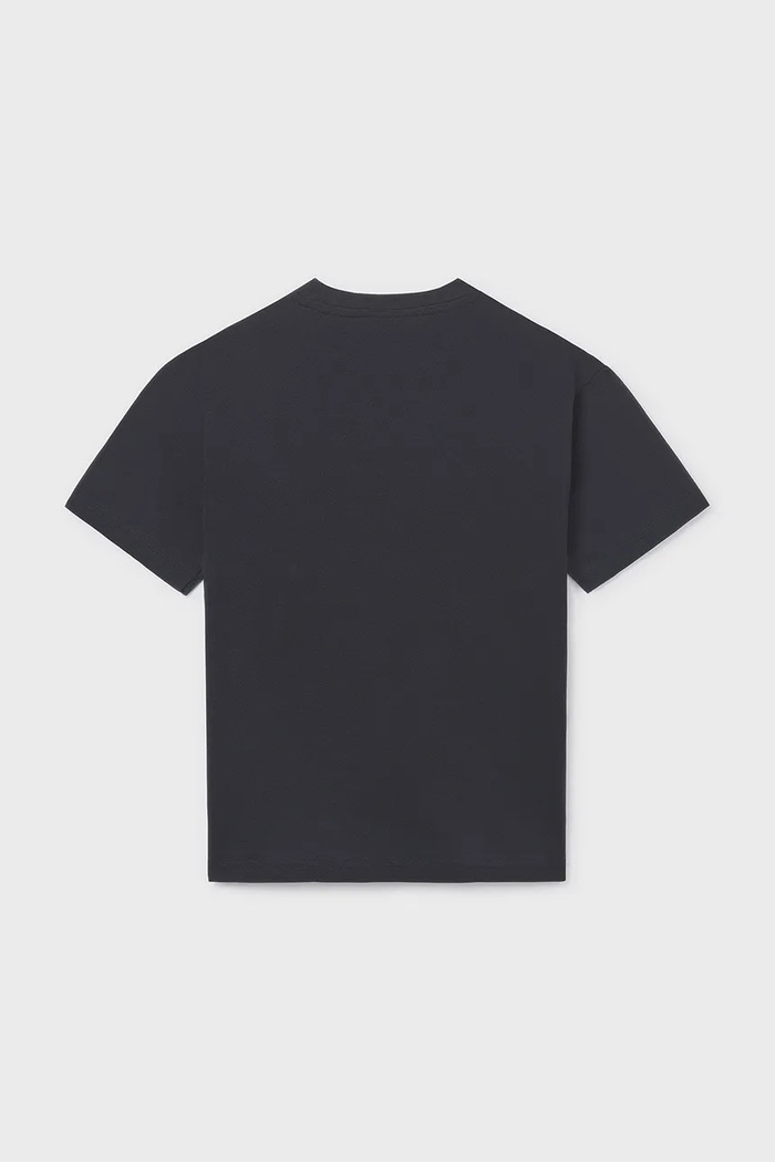 Băieți Mayoral tricou de bumbac pentru copii 6033.7D.Junior.PPY2 negru