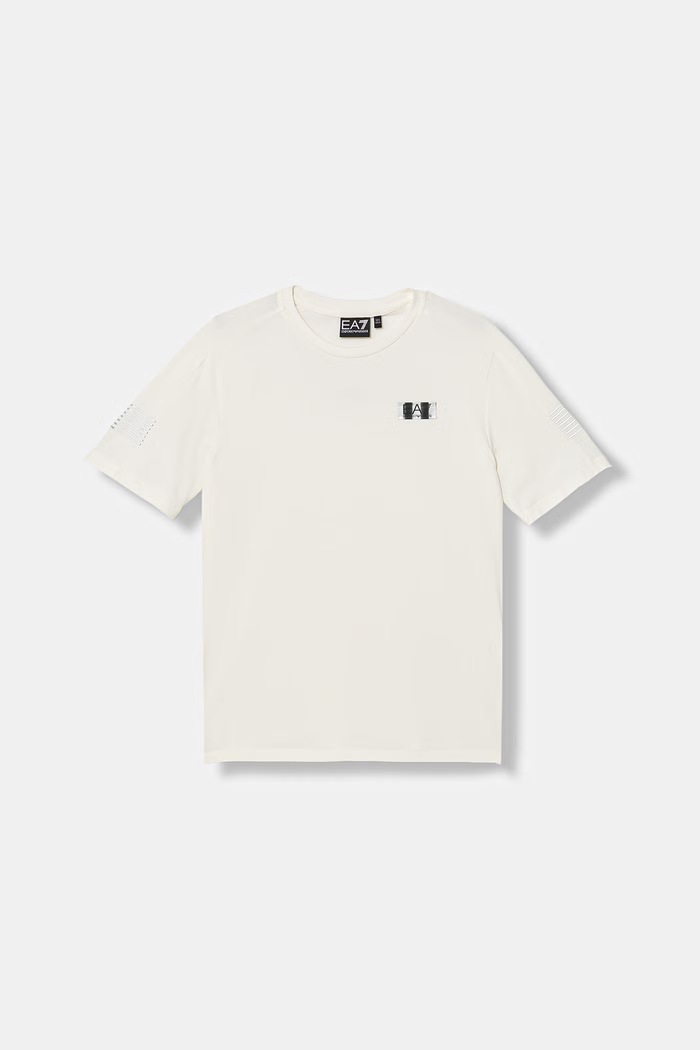 Детска тениска EA7 Emporio Armani еластичен бежов 7B000312.AF10373