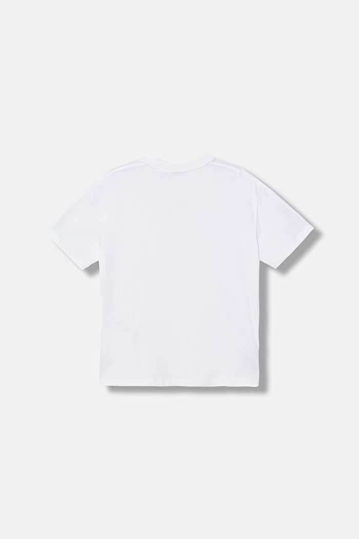 EA7 Emporio Armani tričko detské bavlnené s elastanom 7B000268.AF10373 biela SS26