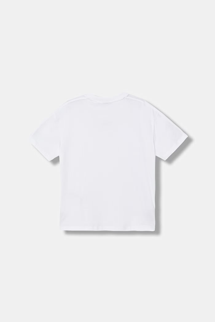 EA7 Emporio Armani tričko detské bavlnené s elastanom 7B000268.AF10373 biela SS26