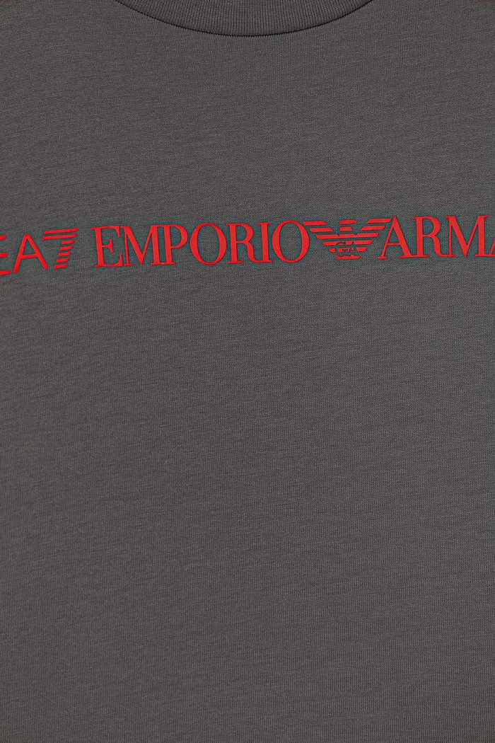 Băieți EA7 Emporio Armani tricou pentru copii bumbac 7B000262.AF12874 gri
