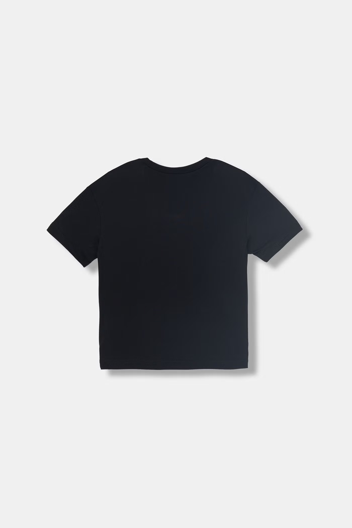 United Colors of Benetton tricou pentru copii, din bumbac 3BL0C10R0.G.Seasonal negru SS26