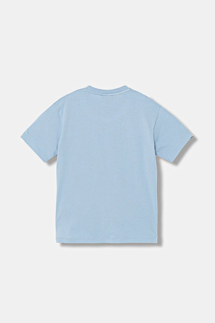 Emporio Armani t-shirt bawełniany dziecięcy 2-pack EB001343.AF14503 niebieski