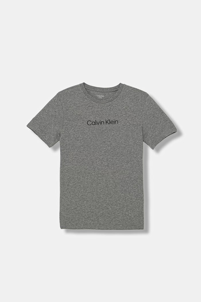 Calvin Klein Underwear tricou basic pentru copii bumbac cu elastan pachet de 2 B70B700513.PPY2 gri SS26