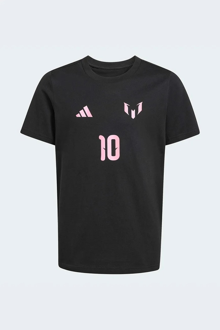 Detské bavlnené tričko adidas Performance MESSI KG4924 čierna SS26