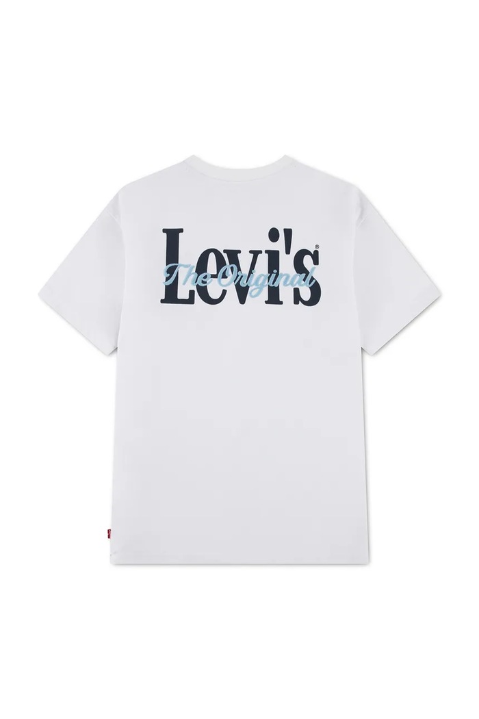 Levi's tricou copii CLASSIC AND CLEAN TEE 9EP758 alb SS26
