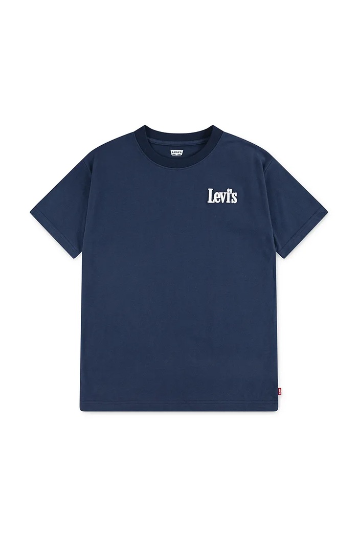 Otroška kratka majica Levi's CLASSIC AND CLEAN TEE Drugo mornarsko modra 9EP758