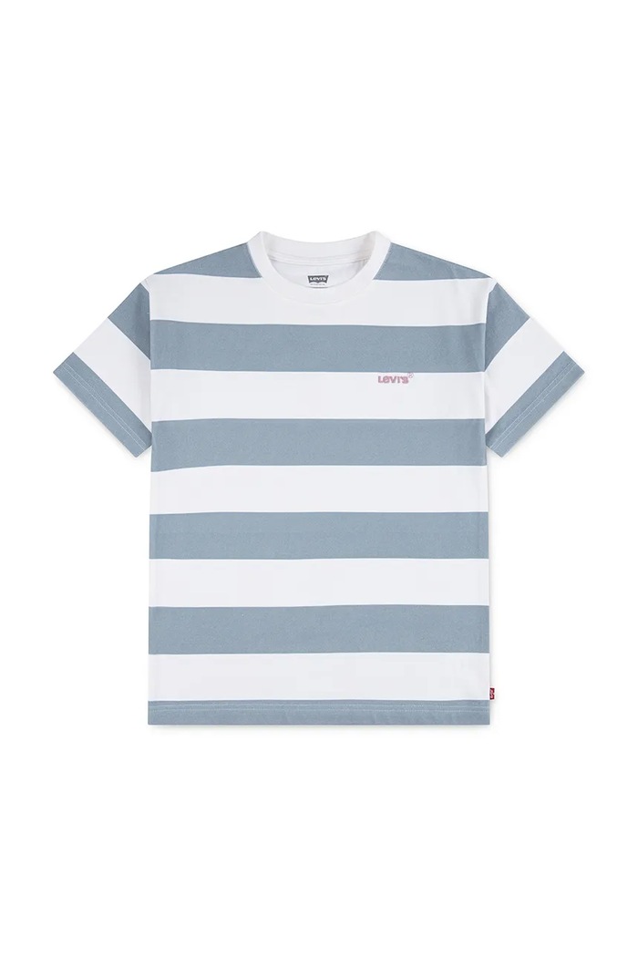 Levi's tricou copii BIG STRIPE TEE 9EP864 albastru SS26