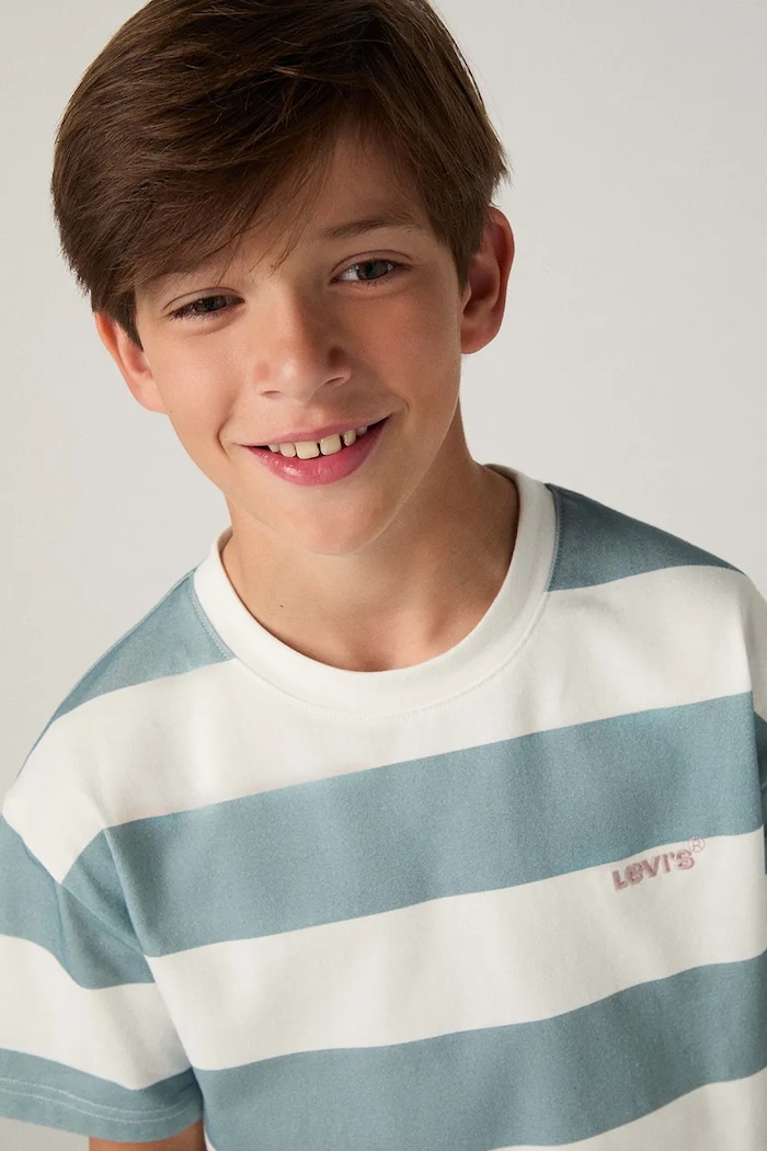 Levi's tricou copii BIG STRIPE TEE 9EP864