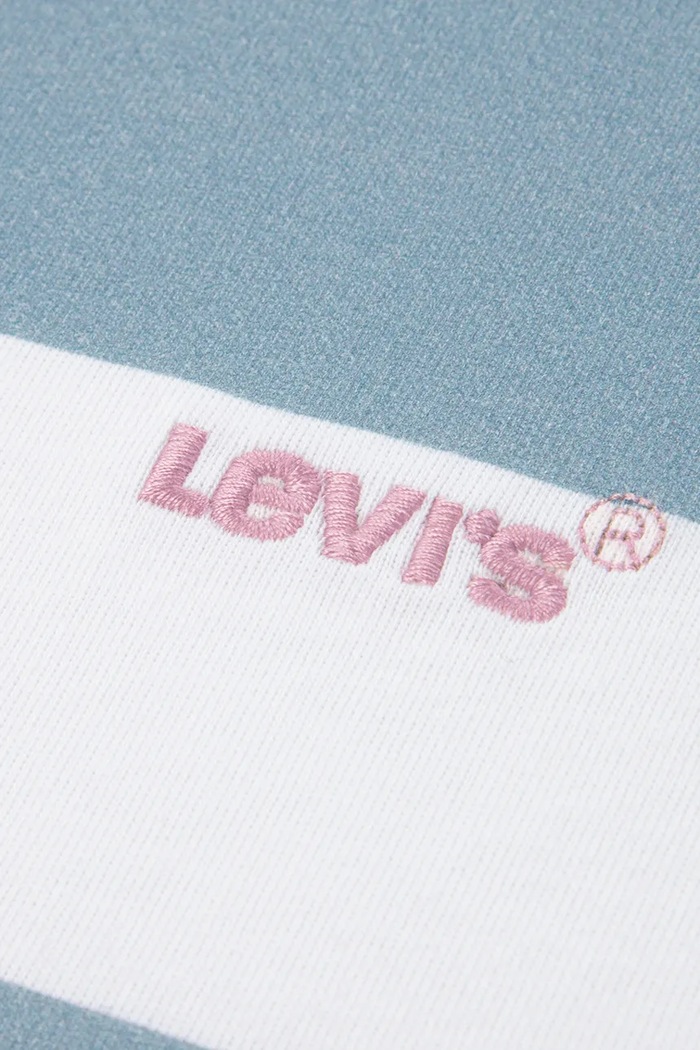 Levi's tricou copii BIG STRIPE TEE albastru 9EP864