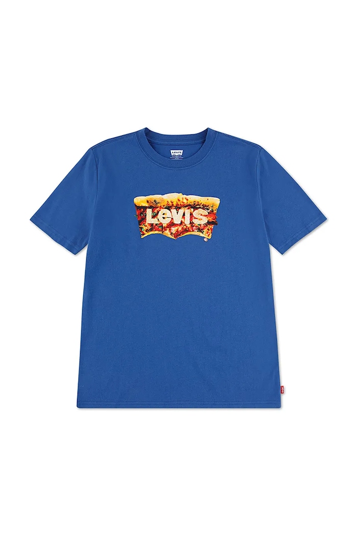 Levi's tricou copii BATWING SLICE TEE 9ER094 albastru SS26