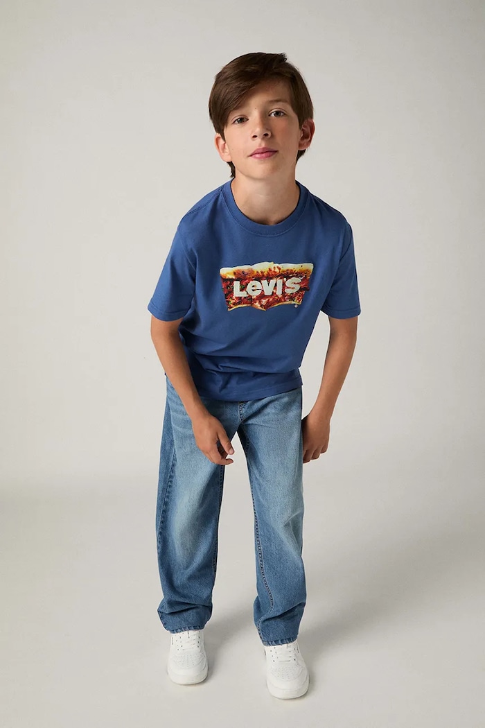 Levi's tricou copii BATWING SLICE TEE 9ER094 albastru