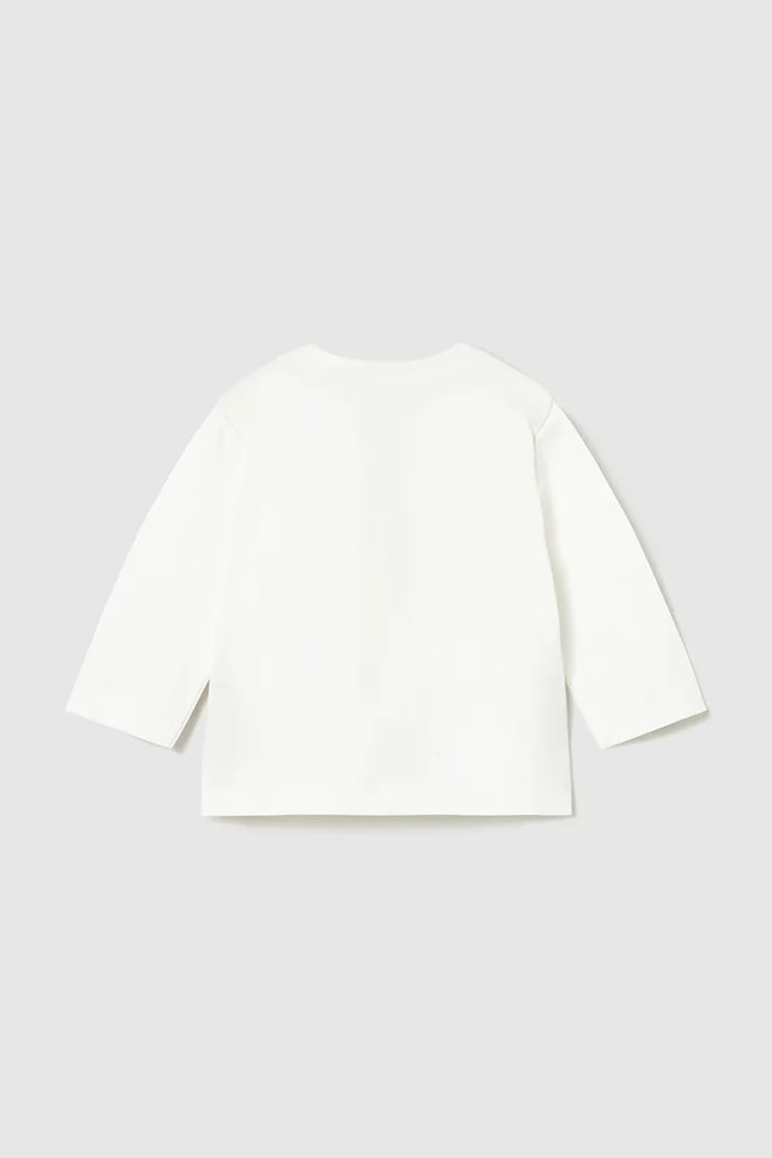 Лонгслів для немовлят Mayoral Newborn 1075.1L.Newborn.PPY2 бежевий SS26