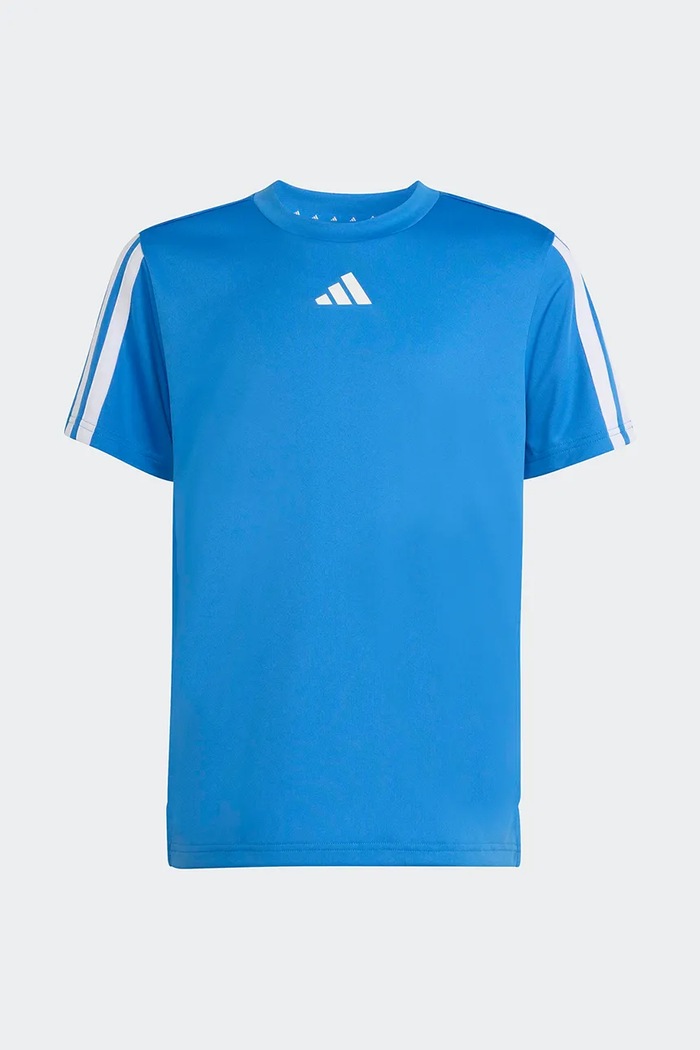Adidas tričko detské KB6817 modrá SS26