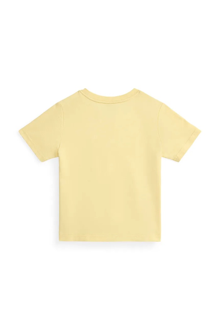 Detské bavlnené tričko Polo Ralph Lauren 322832904509 žltá SS26