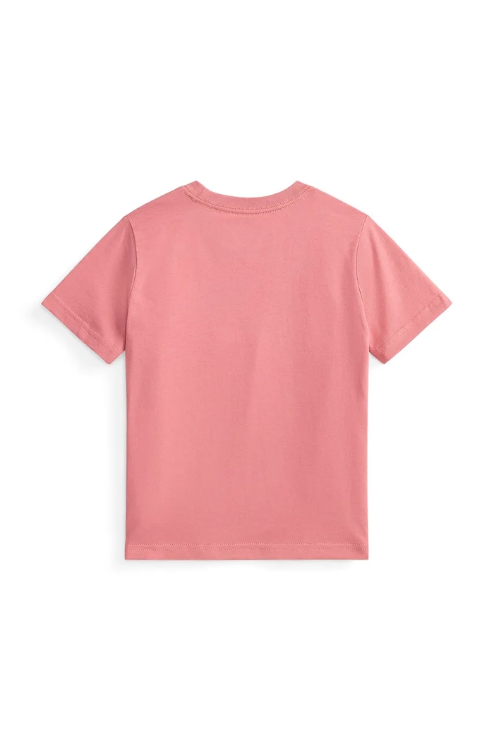 Detské bavlnené tričko Polo Ralph Lauren 322832904511 ružová SS26