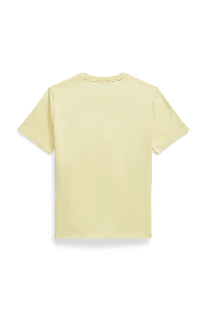 Detské bavlnené tričko Polo Ralph Lauren 323832904505 žltá SS26