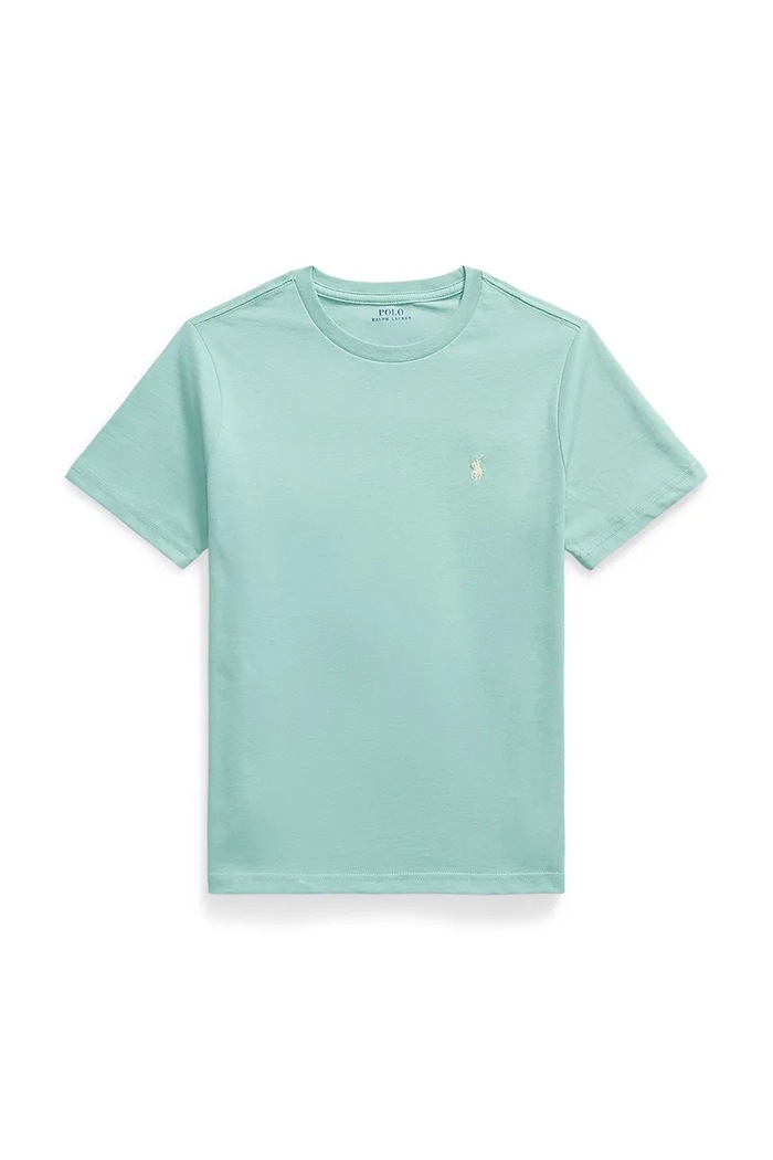 Polo Ralph Lauren t-shirt bawełniany dziecięcy bawełna turkusowy 323832904506