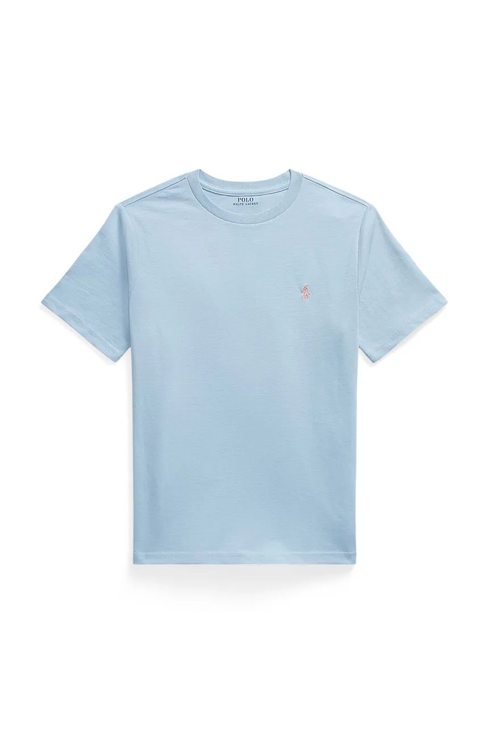 Polo Ralph Lauren t-shirt bawełniany dziecięcy bawełna niebieski 323832904509