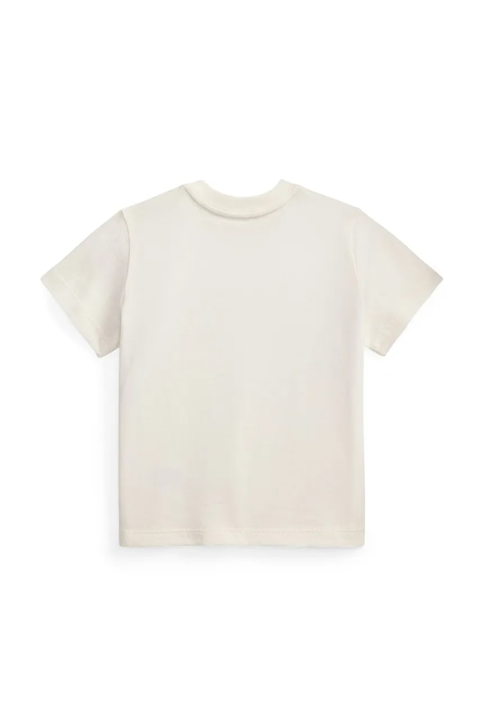Detské bavlnené tričko Polo Ralph Lauren 320A12428002 biela SS26