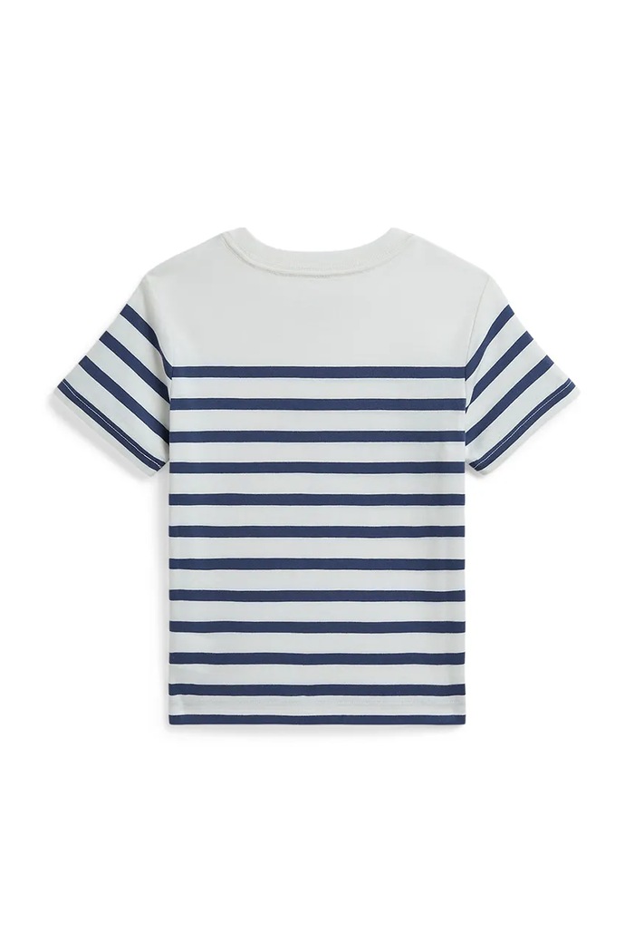 Detské bavlnené tričko Polo Ralph Lauren 322A12278001 biela SS26