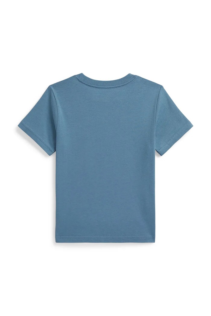 Detské bavlnené tričko Polo Ralph Lauren 322A12424001 modrá SS26