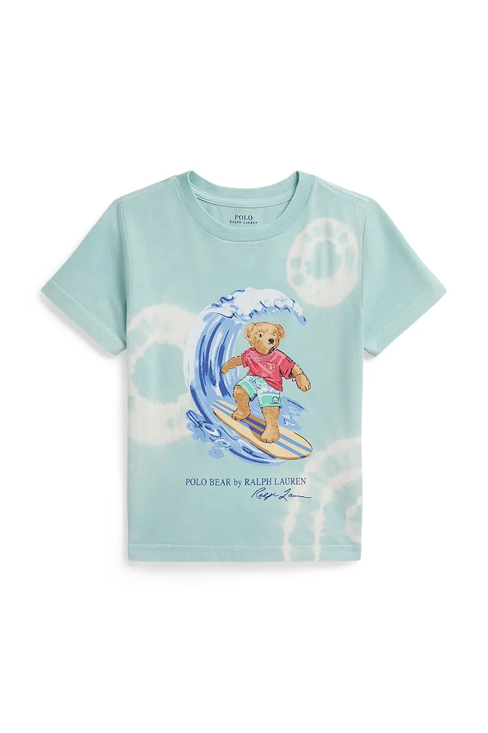 Polo Ralph Lauren tričko detské bavlnené modrá 322B13595001