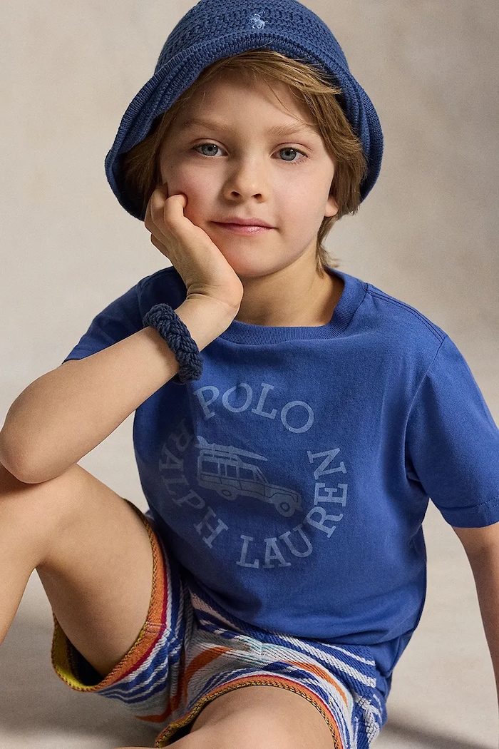 Polo Ralph Lauren t-shirt dziecięcy bawełniany 322B13601001