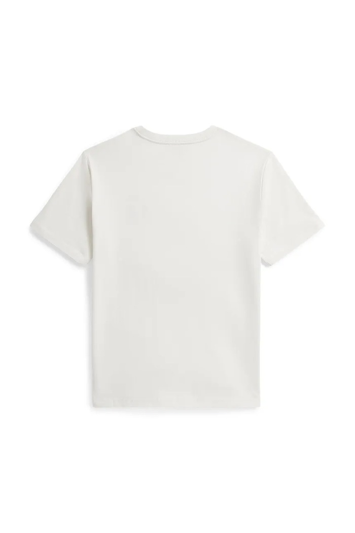 Chłopiec Polo Ralph Lauren t-shirt bawełniany dziecięcy 323A12263001 biały