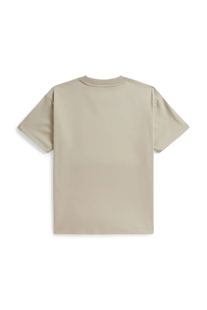 Polo Ralph Lauren tricou de bumbac pentru copii 323A12286001 bej SS26