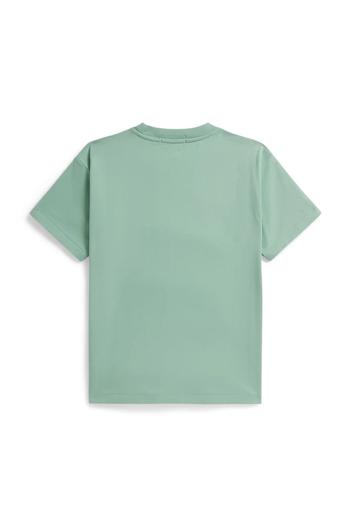 Chlapec Detské bavlnené tričko Polo Ralph Lauren 323A12286002 tyrkysová