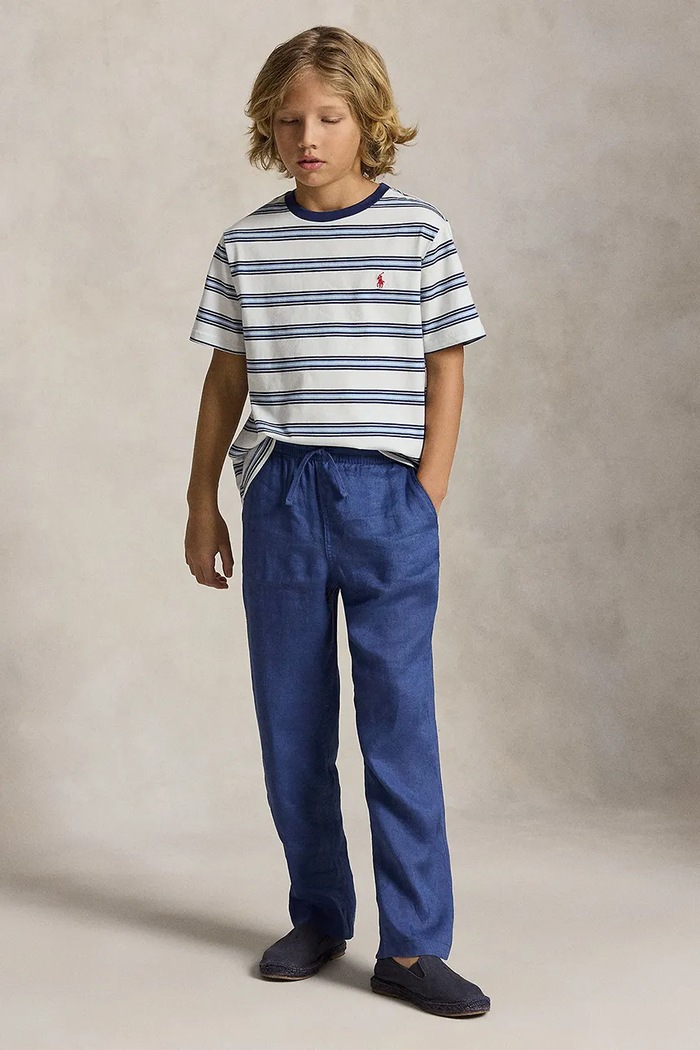 Polo Ralph Lauren t-shirt bawełniany dziecięcy biały 323A12297001